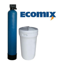 Last inn bildet i Galleri-visningsprogrammet, Kalkfilter som reduserer hardhet, jern, mangan og organiske stoffer med tidsstyrt kontrollventil.