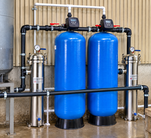 Last inn bildet i Galleri-visningsprogrammet, Stort rustfritt bagfilter med valgfri 25-100 mikron filterpose
