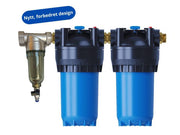 10" x 4,5" Prefilter + 2 kammer m/filter